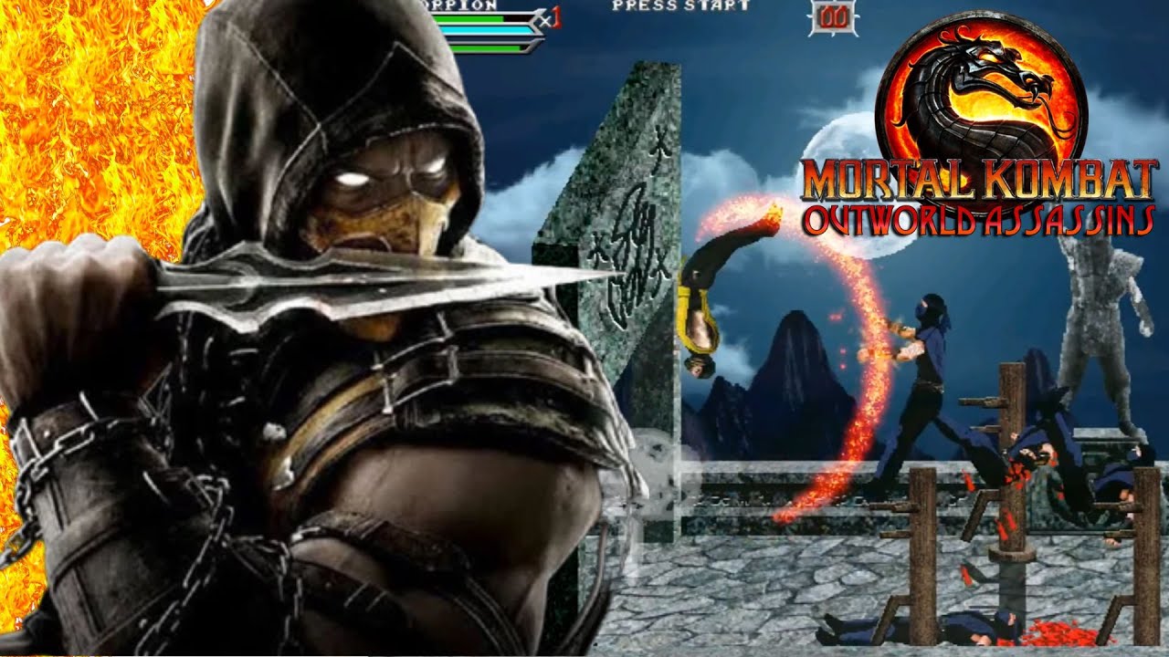 ✅Mortal Kombat: Outworld Assassins XL [OpenBOR] f&atilde;dejogos