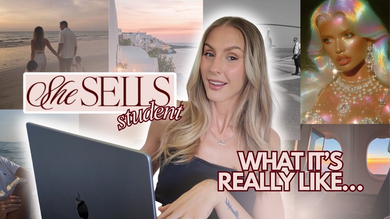 What It’s Really Like Being a She Sells Student | Day in My Life 🩷