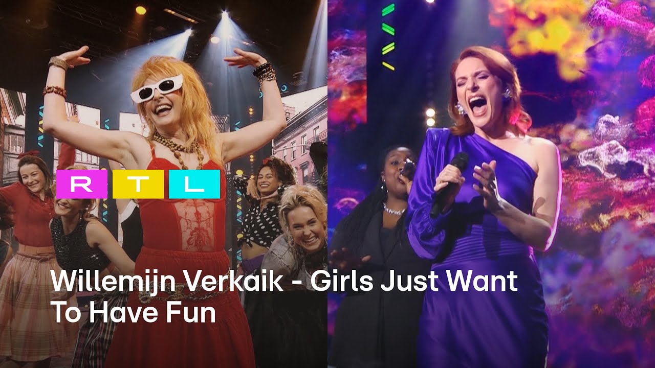 Willemijn Verkaik verbluft met epische versie van 'Girls Just Wanna Have Fun' | Play That Song Again