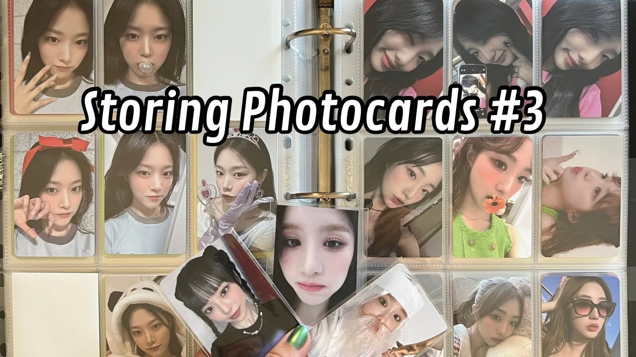 ~Photocard storing ASMR~