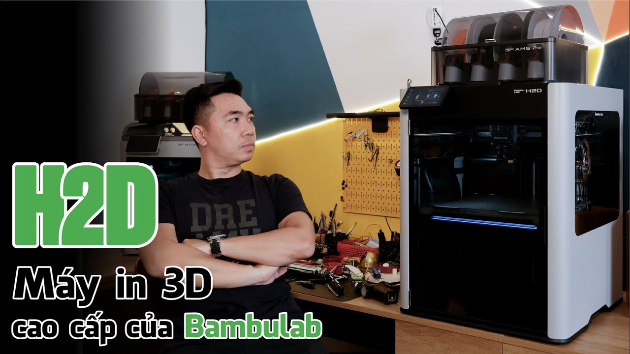 Bambu Lab H2D | Представляем мир современных принтеров