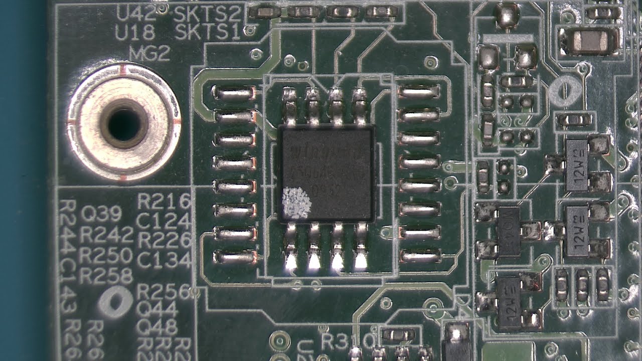 Bios chip: Replacing it with hot air (including comments)