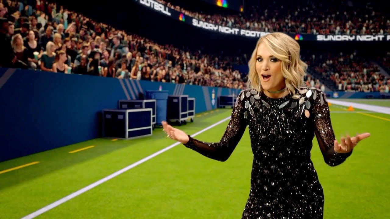 (2016) - NBC Sunday Night Football Show Open - Carrie Underwood