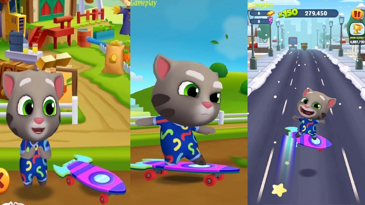 Talking Tom Gold Run New Update Christmas 2025  Snake Off  Tom Gameplay HD