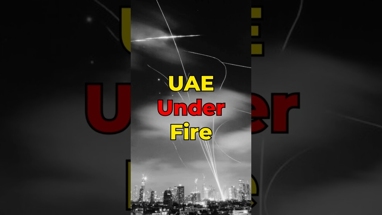 Iran Missile & Drone Attacks Toward UAE | Air Defense Intercepts Explosions Across Dubai & Abu Dhabi