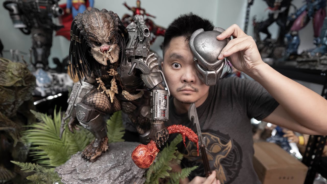 🎥📄PREDATOR STATUE REVIEW | PRIME 1 STUDIOS