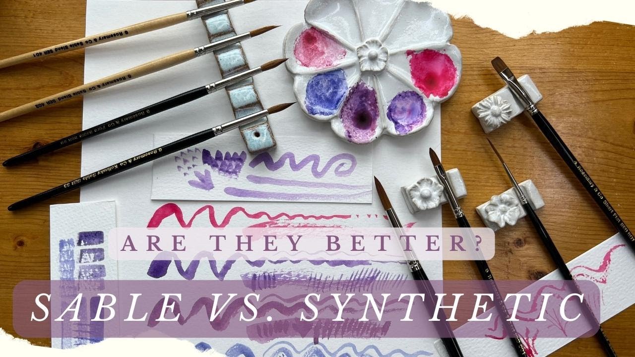 Are Sable Brushes Better Than Synthetic? Comparing Rosemary & Co Brushes