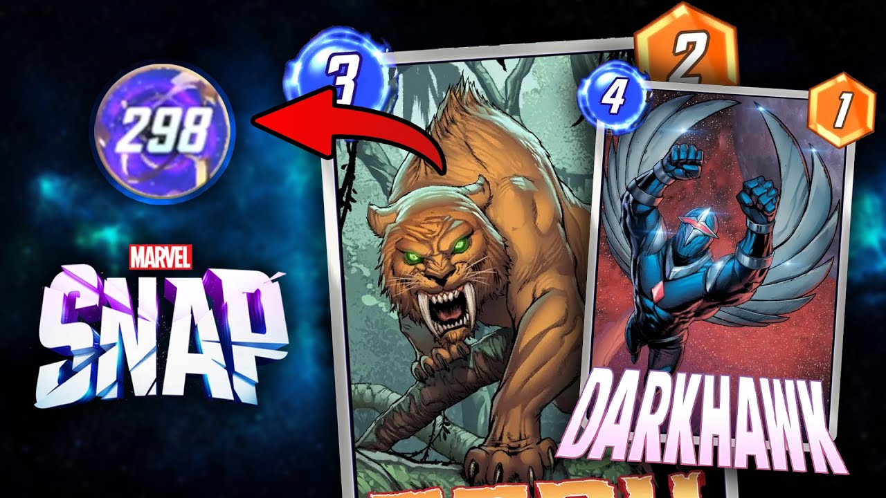 The HIGHEST RANKED Deck in Marvel Snap - Darkhawk Zabu!