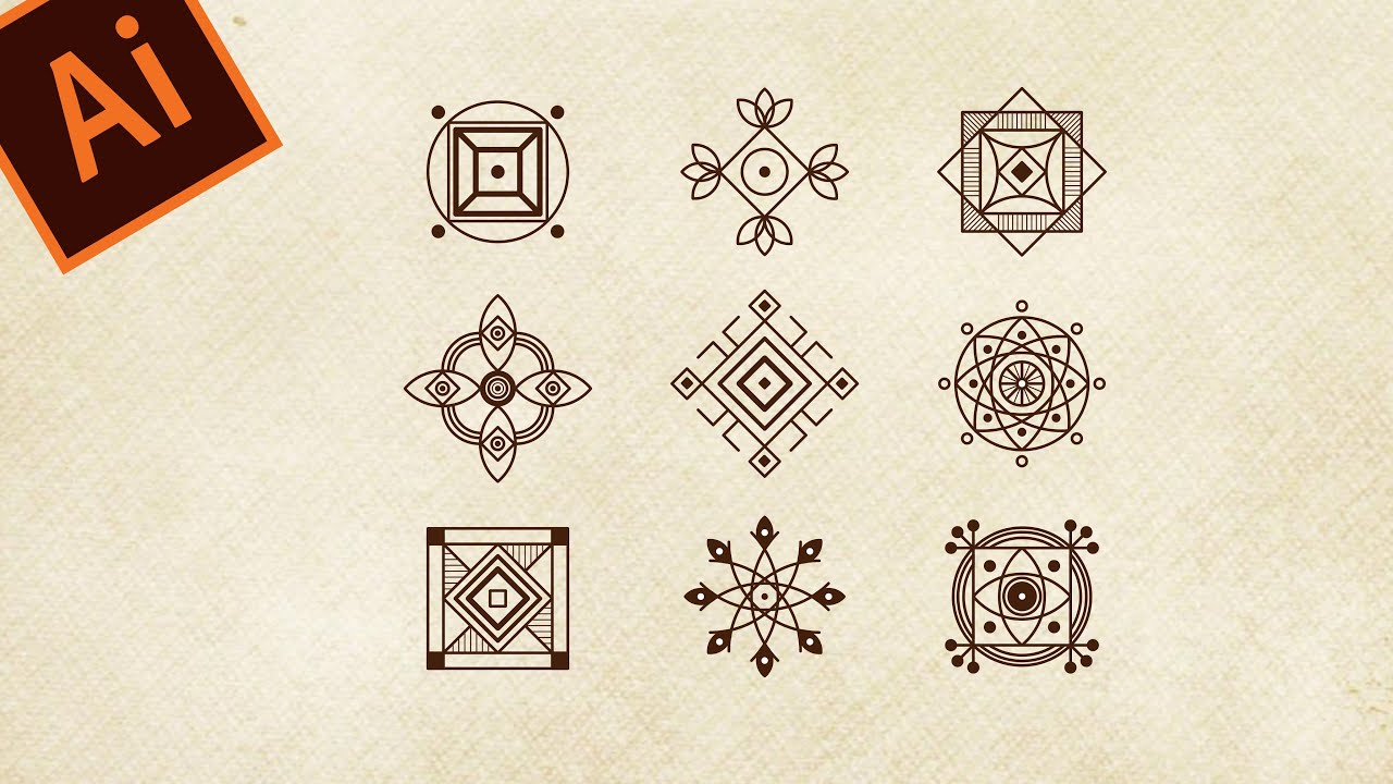 УРОК-ИГРА: НАРИСУЙ ОРНАМЕНТ В ПРОГРАММЕ ADOBE ILLUSTRATOR.