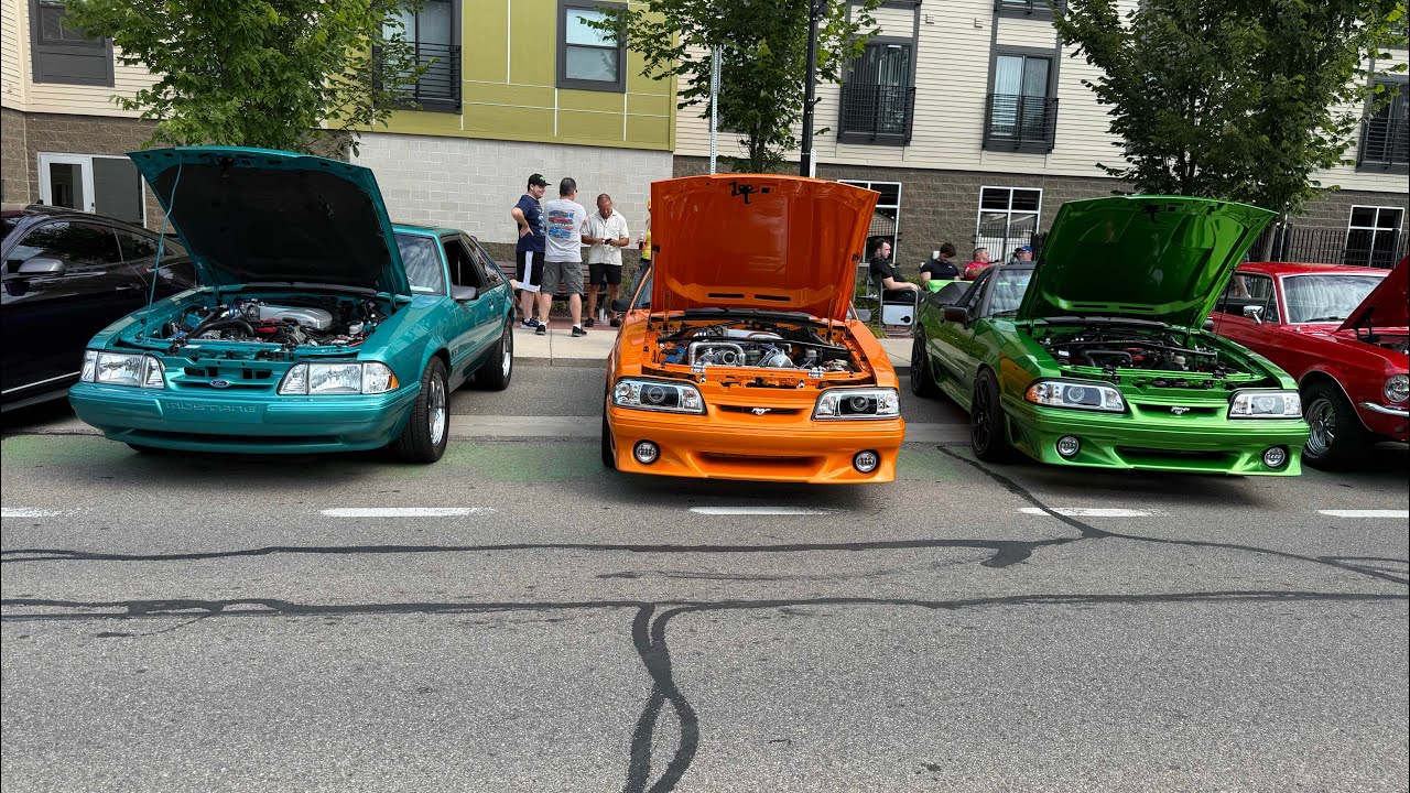 Mustang Alley Woodward Dream Cruise August 16, 2025