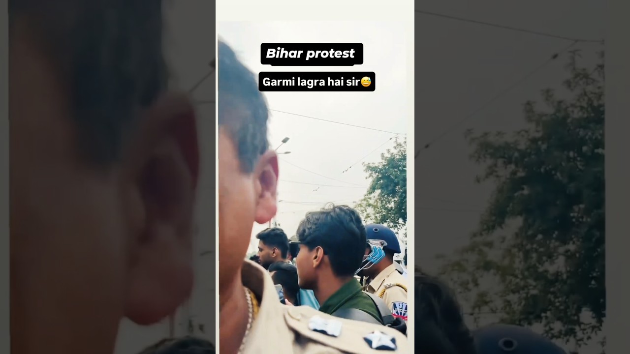 Bihar protest Bihari power #shorts #trending #viral #bihar #biharprotest #technicalsanjit