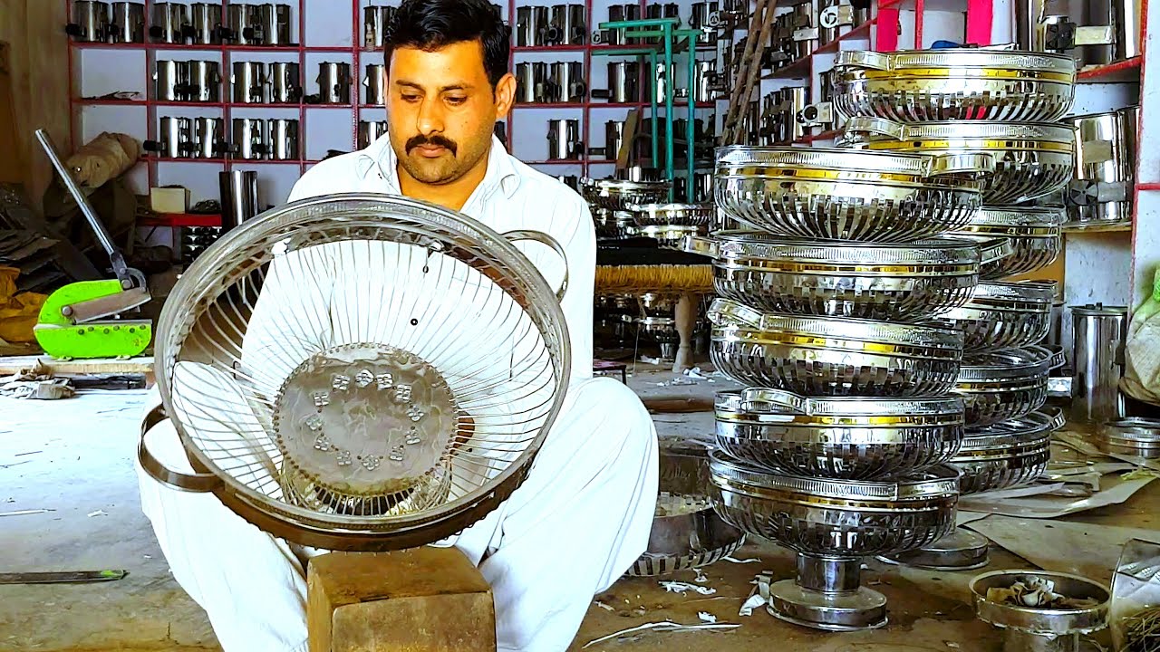 Utensils Stainless Steel Basket Making, Metal Art Wire Basket Made with Spot Welding