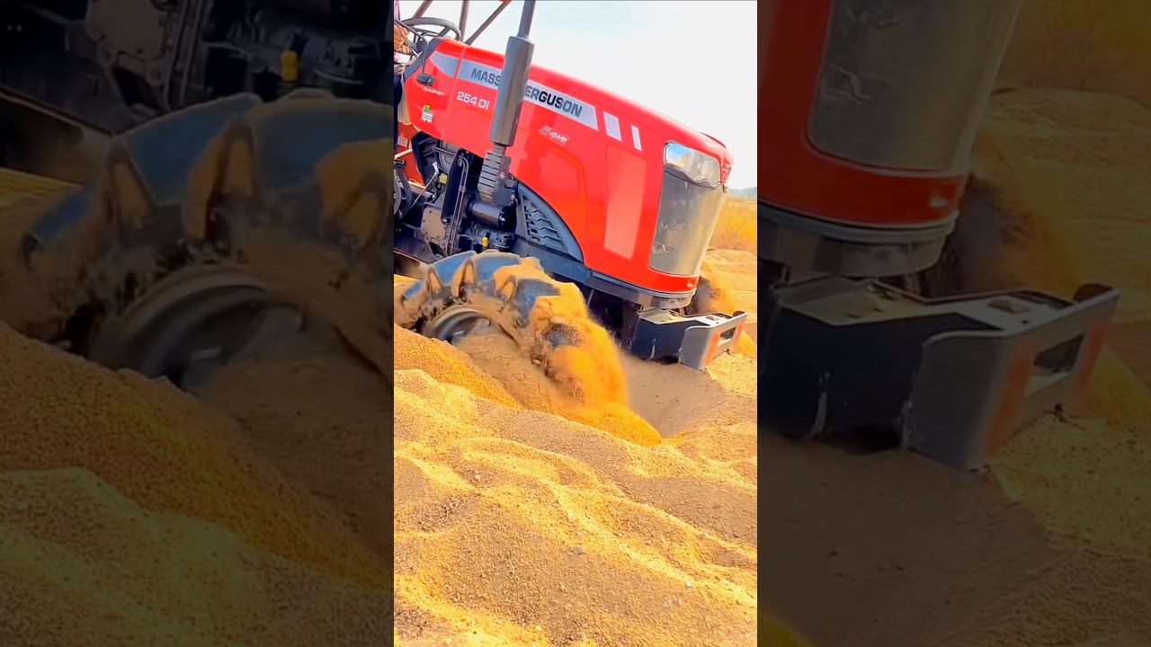 Massey Ferguson tractor smart 254 4x4 😱😱