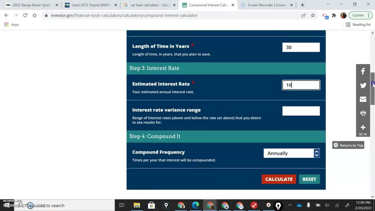 Opportunity Cost of Buying a New Car