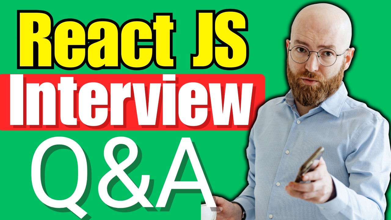 React JS Interview Questions Explained | State, Components & Performance