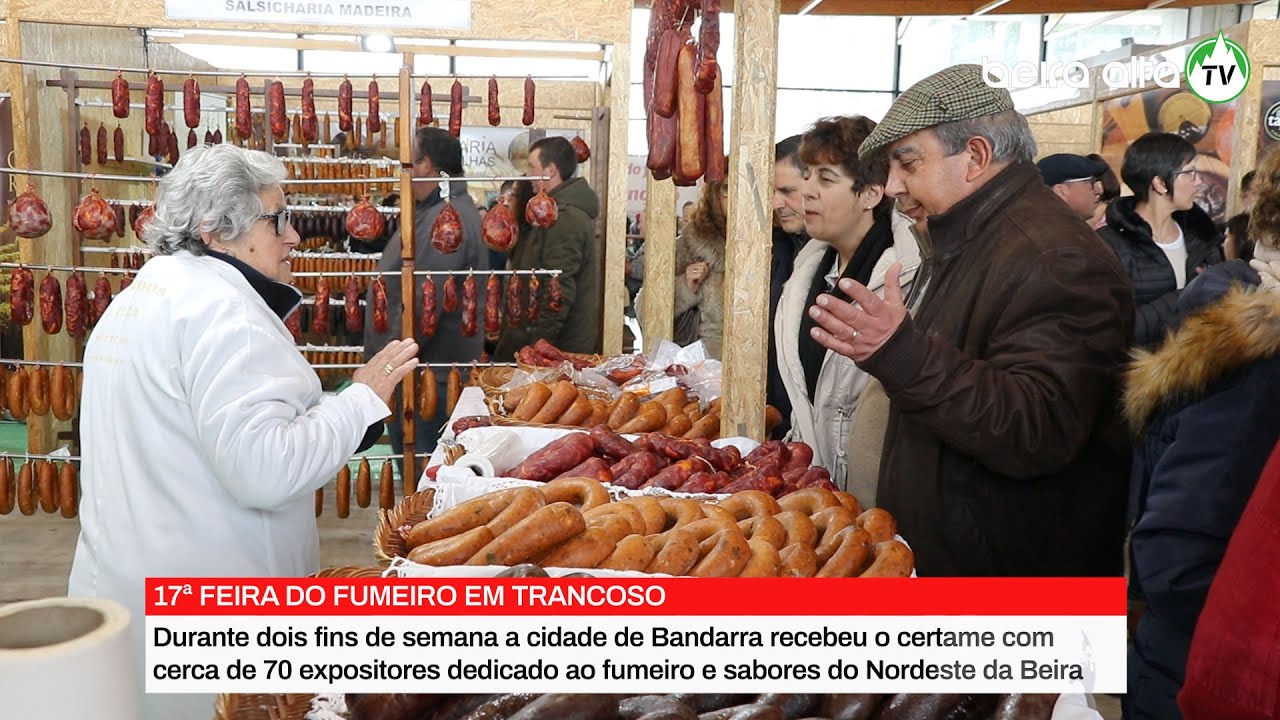 Feira do Fumeiro de Trancoso continua a celebrar o mundo rural