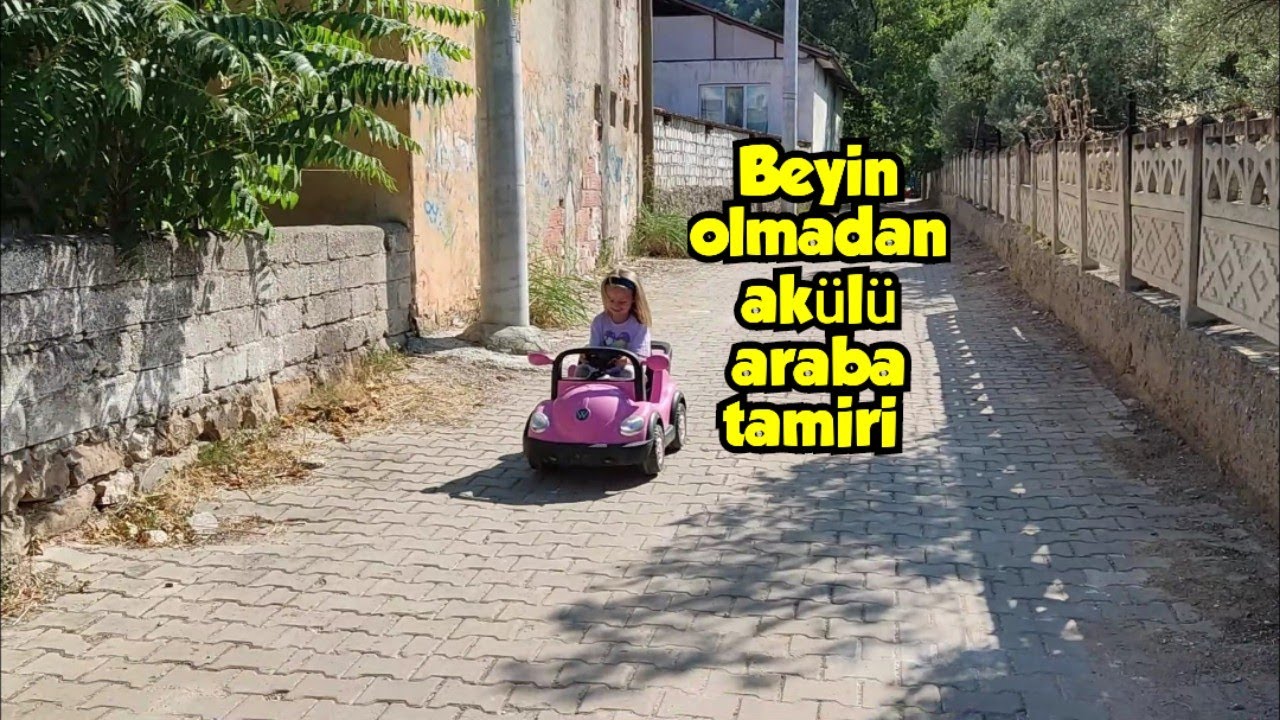 Bu yöntemle bütün akülü arabalar tamir edilebilir, akülü araba tamiri