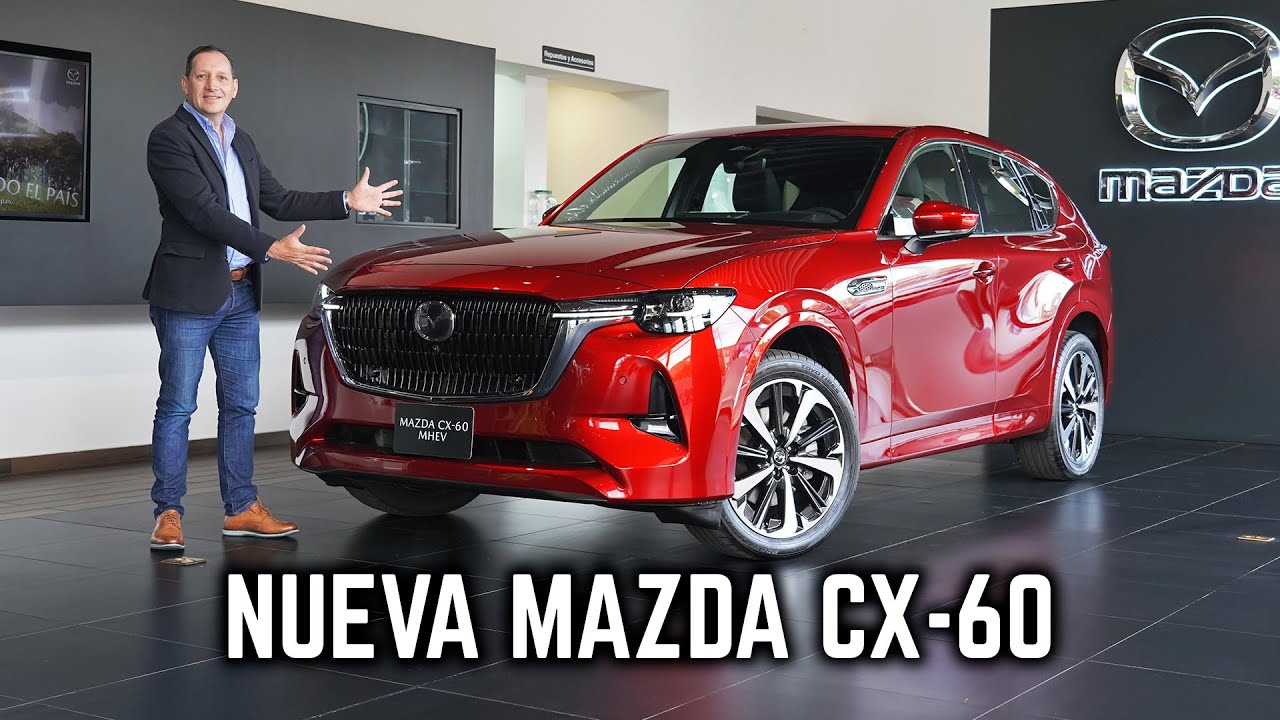 Nueva Mazda CX-60 🔥 ¡Superior en todo! ⚡ En vitrina (4K)