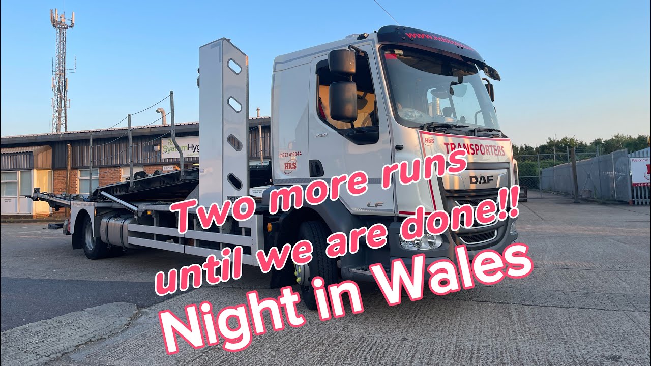 Two more runs and we are done! | Night out in Wales! 