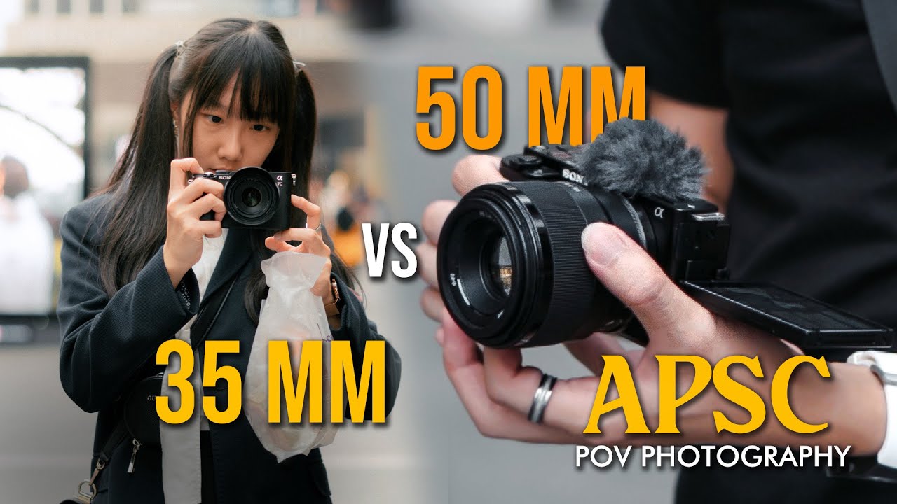 Портретная фотография от первого лица (APSC) 35 мм или 50 мм | Что лучше?