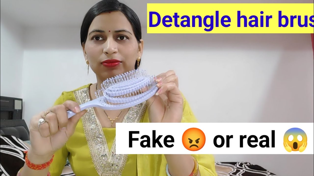 Detangle hair brush  | hair brush review #viralproduct #detanglehairbrush