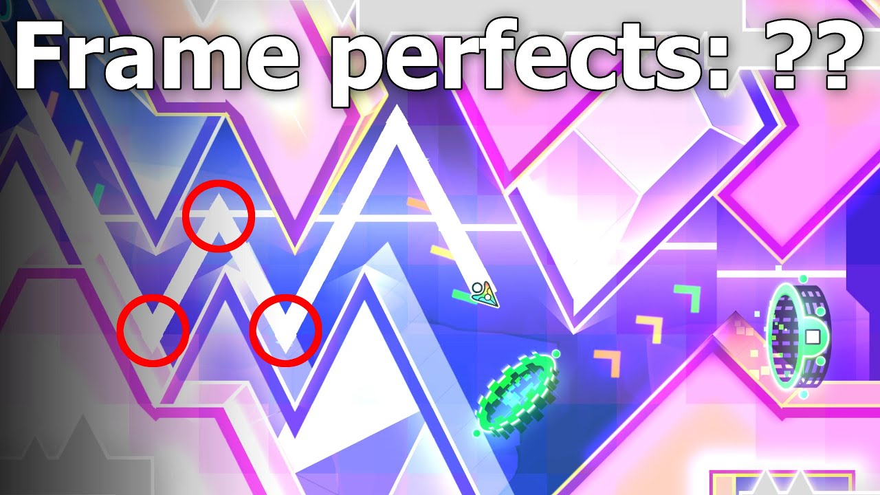 Spectre with Frame Perfects counter &mdash; Geometry Dash