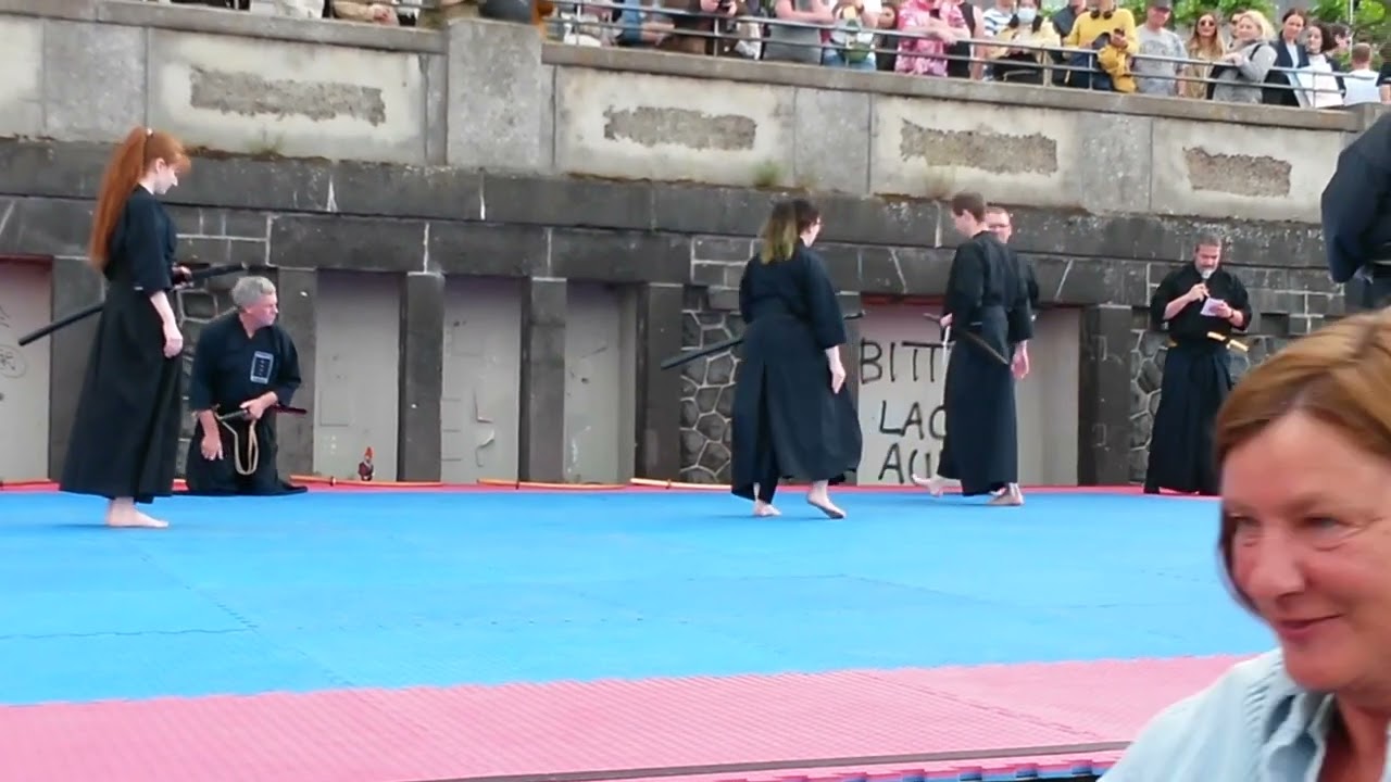 japantag 2022 - iaido demonstration (embu, kata visualisation, Tachi Uchi no Kurai, koryu)