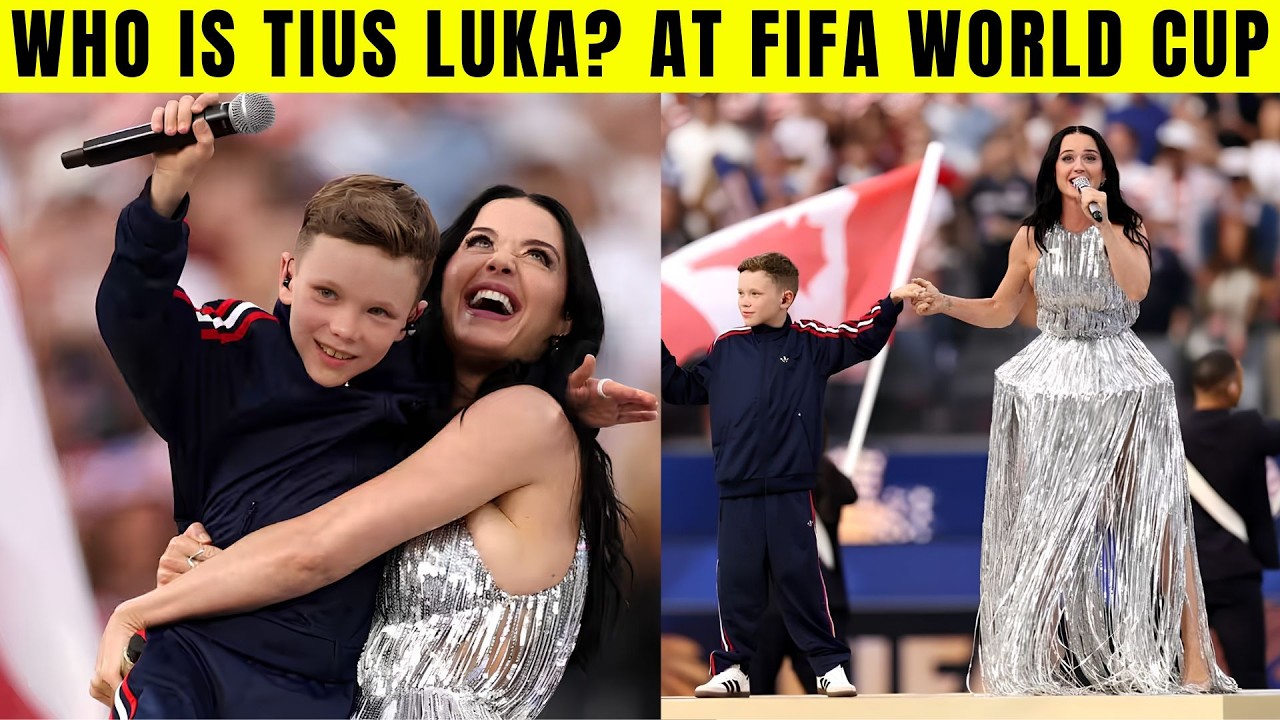Кто такой Тиус Лука? 10-летний певец, выступивший с Кэти Перри на чемпионате мира по футболу 2026...