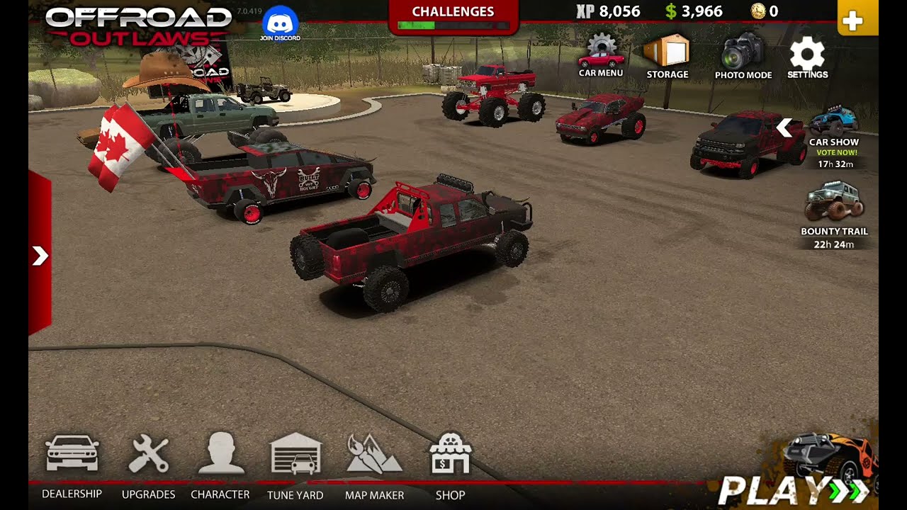 Offroad gameplay... this was fun