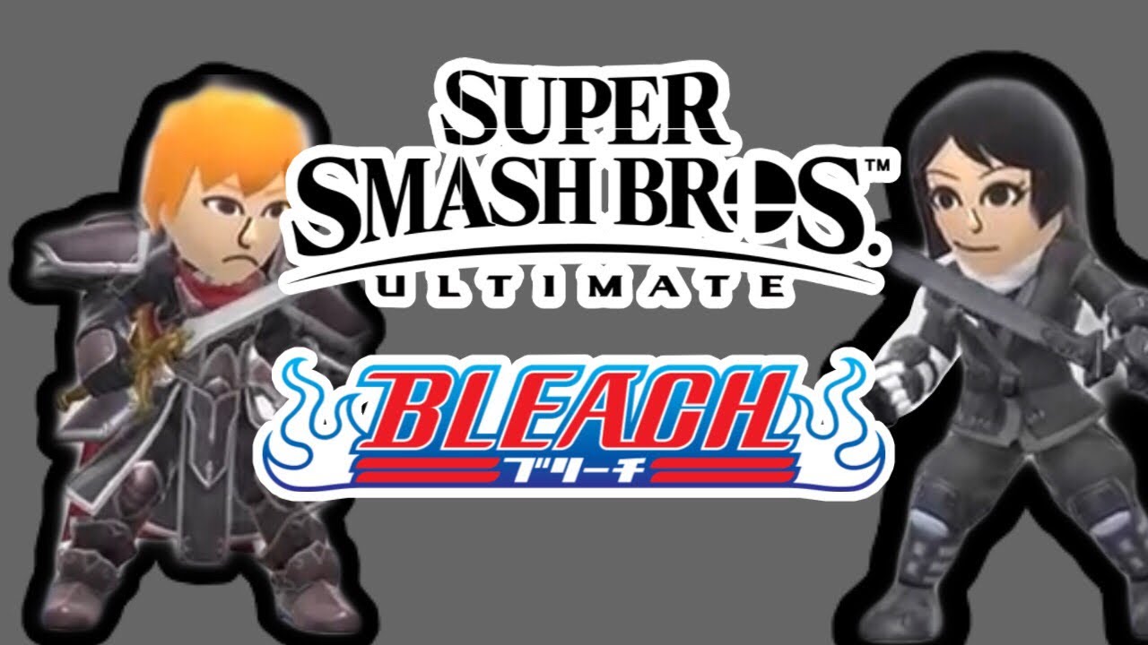 How To Make Bleach Mii Fighters In Super Smash Bros Ultimate!
