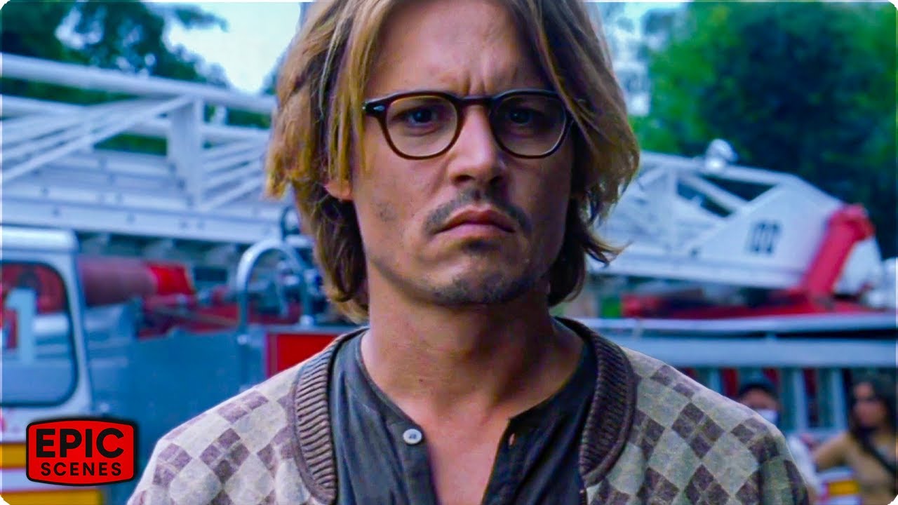 A House Burns Down… and Johnny Depp Looks Very Guilty | SECRET WINDOW (Horror Clip)