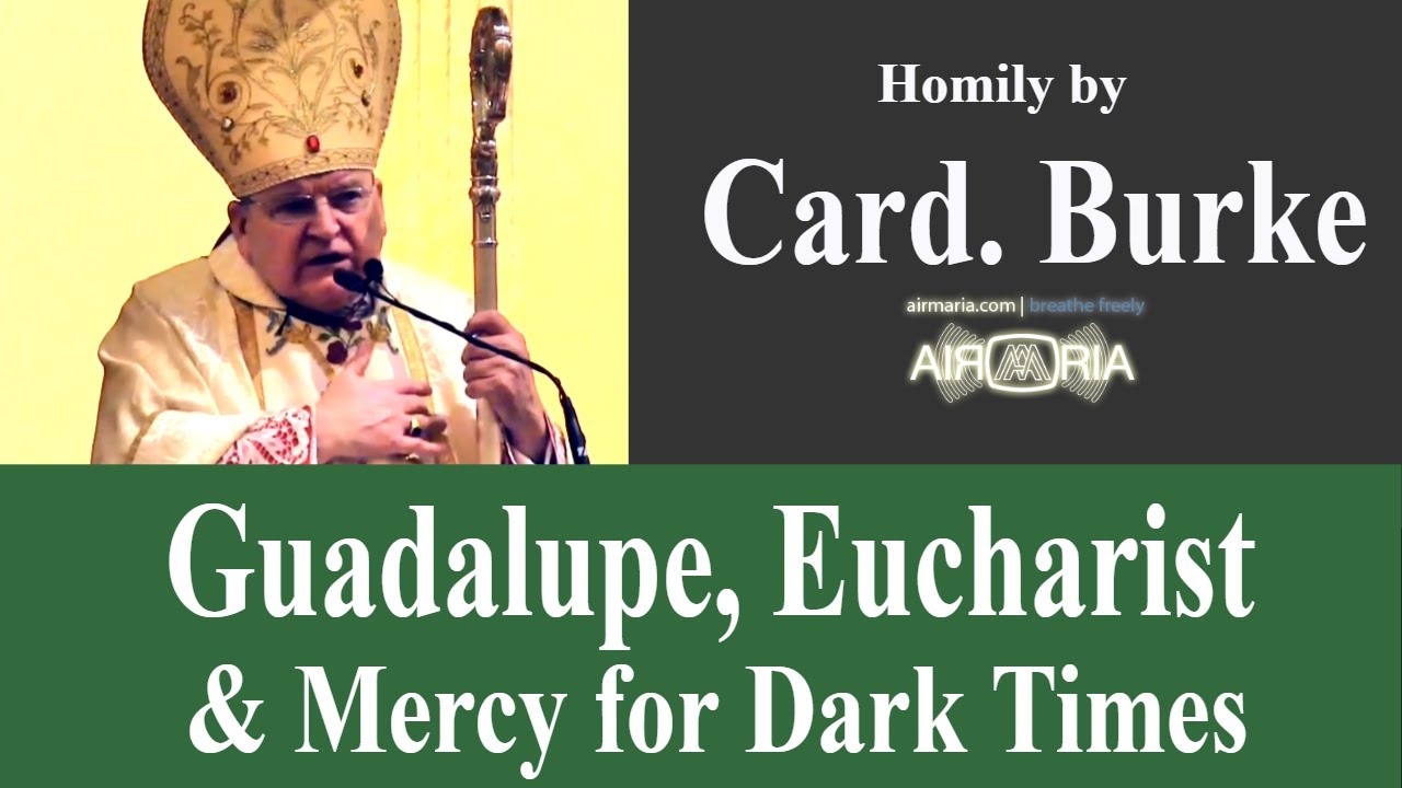 Guadalupe, Eucharist & Mercy for Dark Times - Dec 12 - Homily - Card. Burke