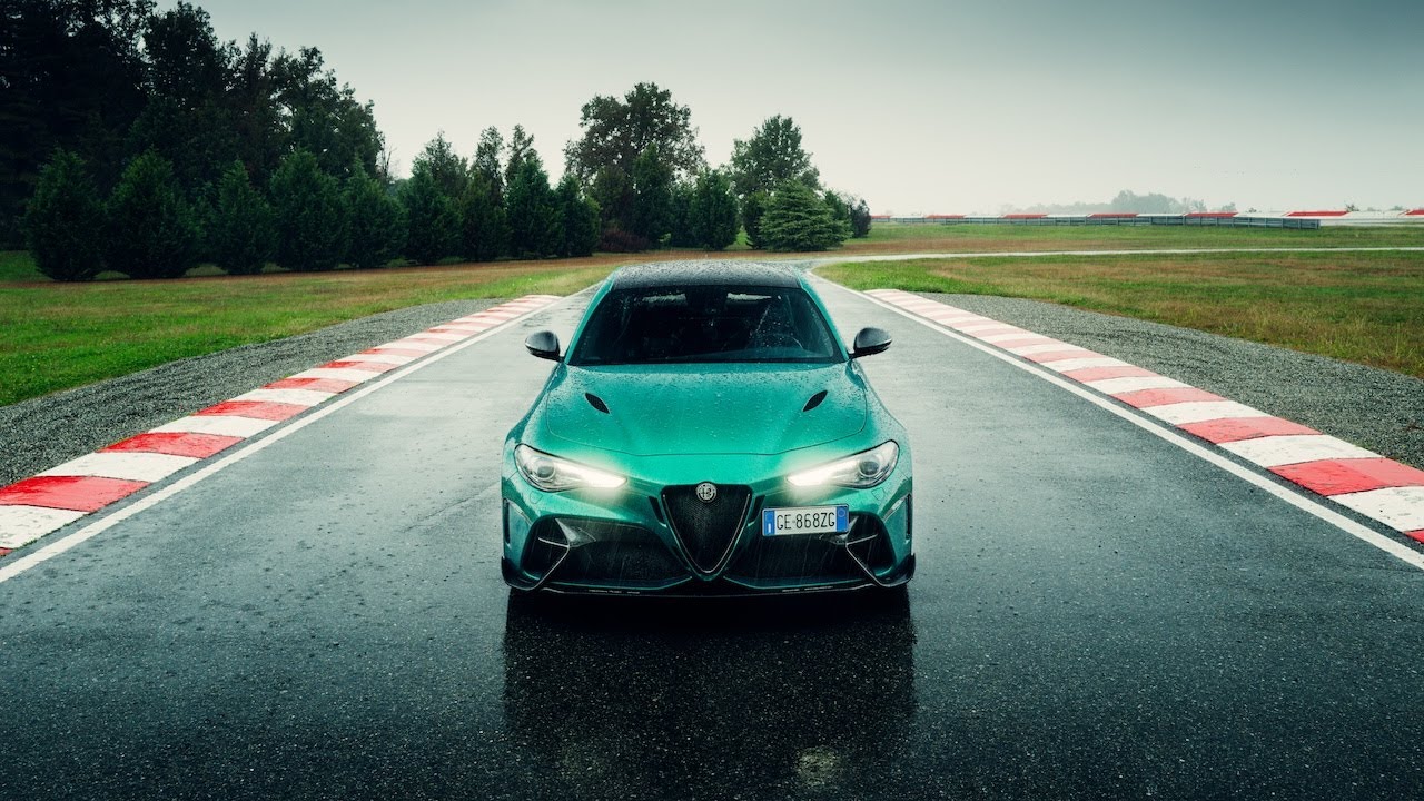 The Wheel Fell Off!! Giulia Quadrifoglio GTAm First Drive