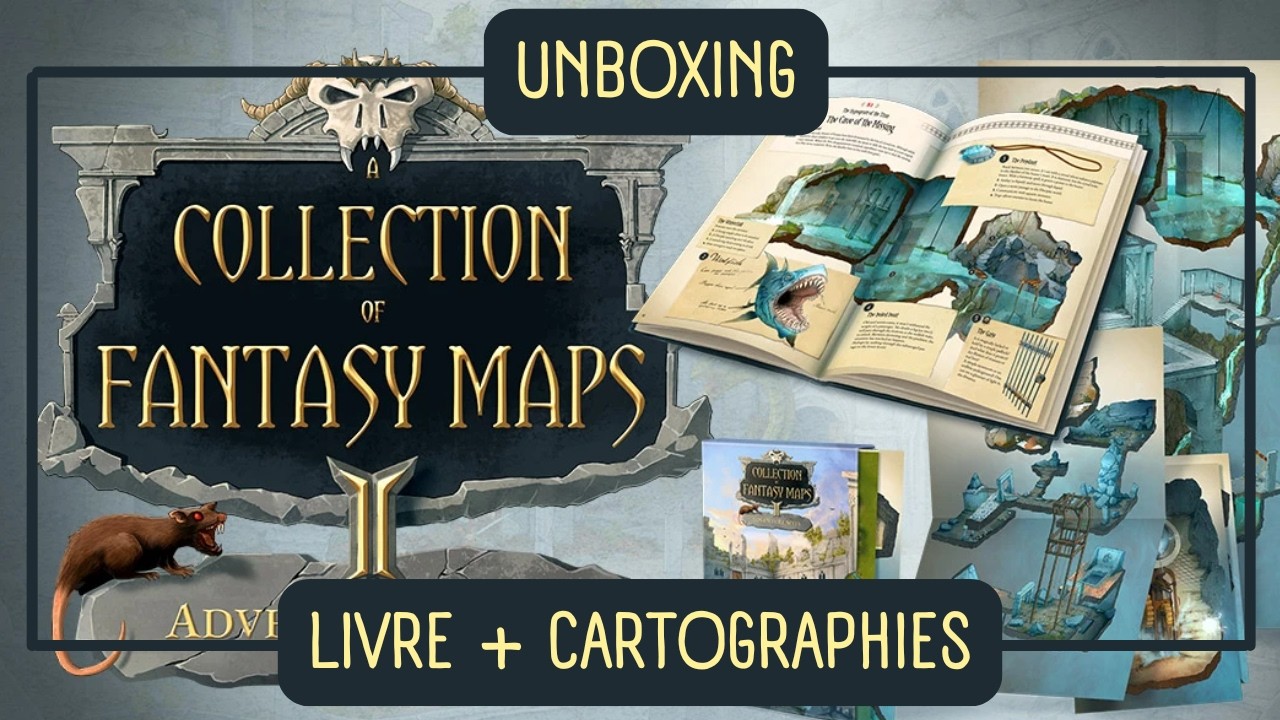 Feuilletage : Collection of Fantasy Maps 2 - De Architecturart