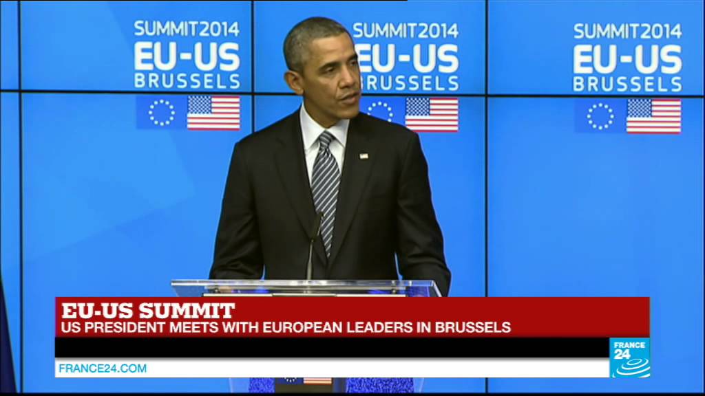US President Barack Obama's speech in Brussels