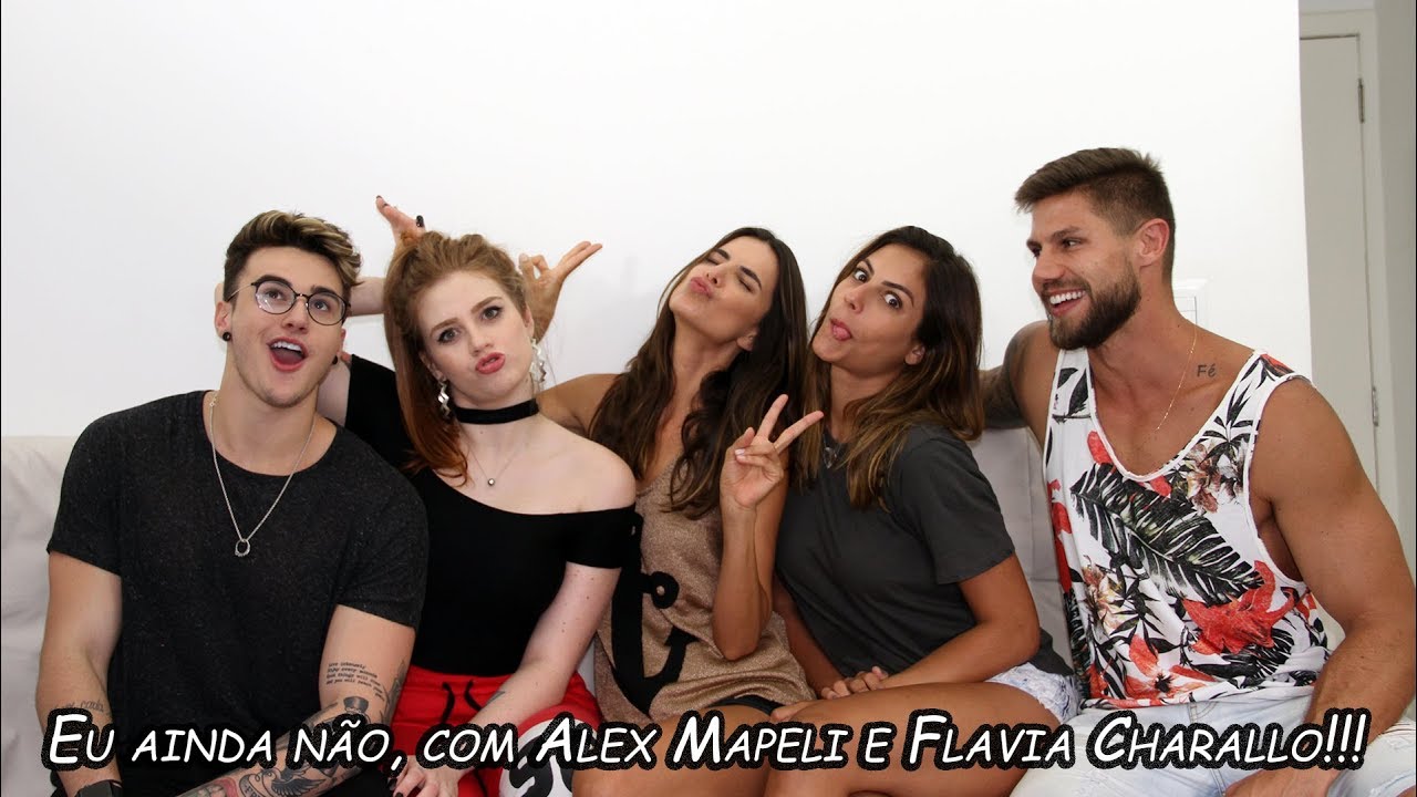 Eu ainda não com Alex Mapeli e Flavia Charallo!!!