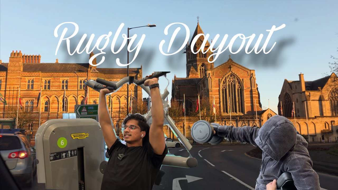 Rugby Day Out | Gym & Lake View Café | Vlog No : 02