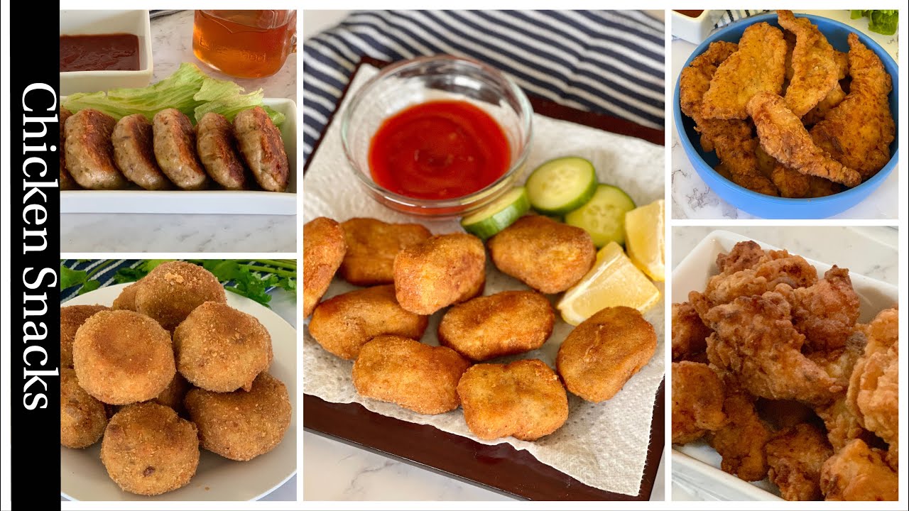 5 Chicken Snacks Recipes for Toddlers and Kids | Lunch ideas for Kids| Kids Chicken Recipes