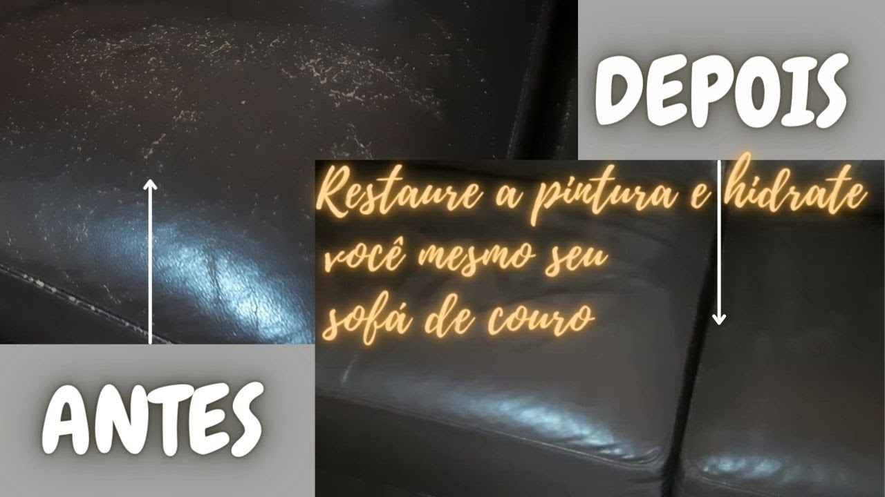 COMO RESTAURAR A PINTURA E HIDRATAR O SEU SOFÁ DE COURO | E AÍ, PESSOAL | Por Marcos Lima |
