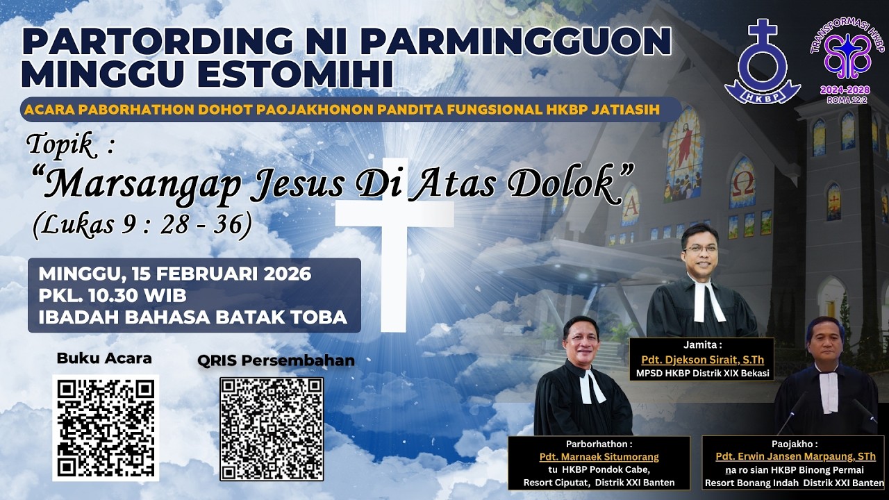 PARMINGGUON ESTOMIHI | 15 FEBRUARI 2026 | PKL. 10.30 WIB