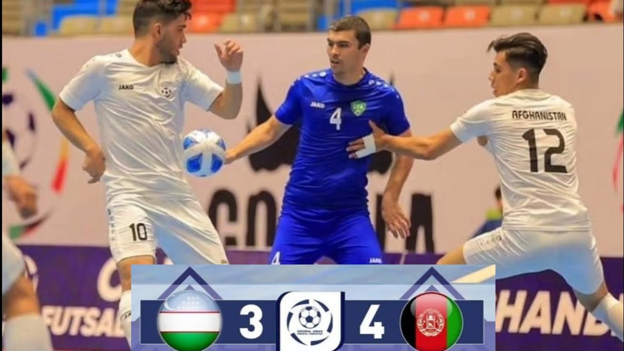 Afghanistan VS Uzbekistan 4-3 futsal بازی کامل فوتسال افغانستان مقابل ازبکستان