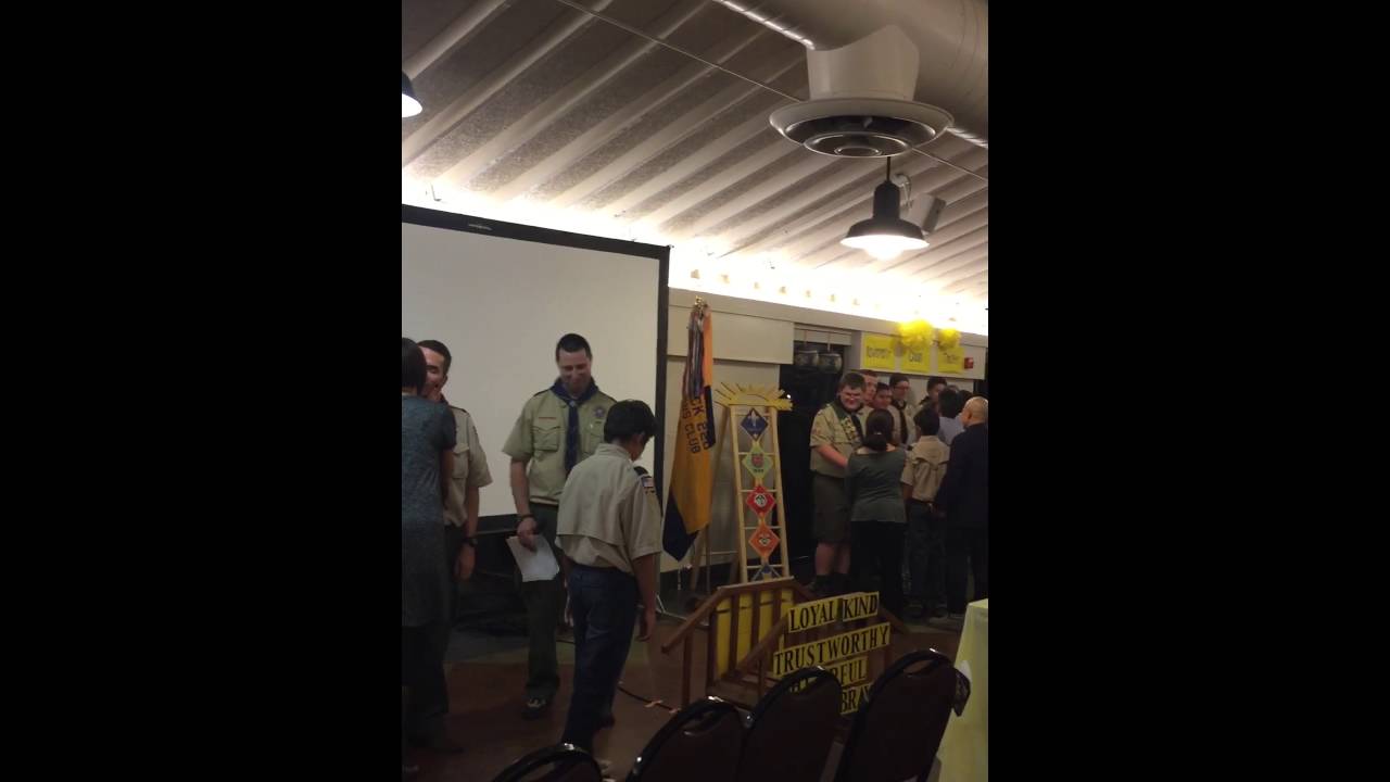 Henry's Scouts Crossover Ceremony