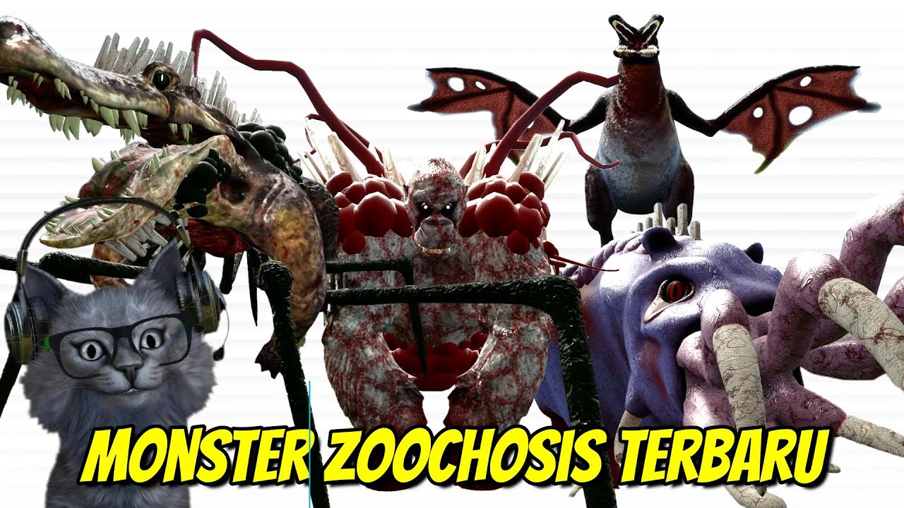 MONSTER ZOOCHOSIS UPDATE TERBARU MELAWAN ZOONOMALY - Garry's Mod Indonesia
