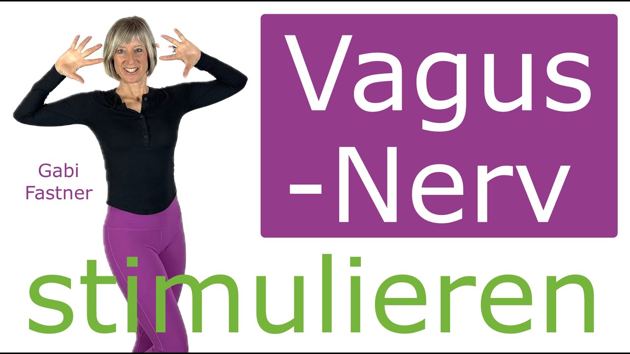 🌂15 min. Vagus Nerv stimulieren, massieren & bewegen. Entspannen und schmerzen lindern, ohne Geräte