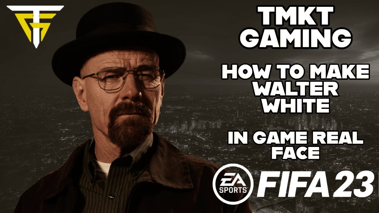 FIFA 23 - How To Make Walter White - In Game Real Face!