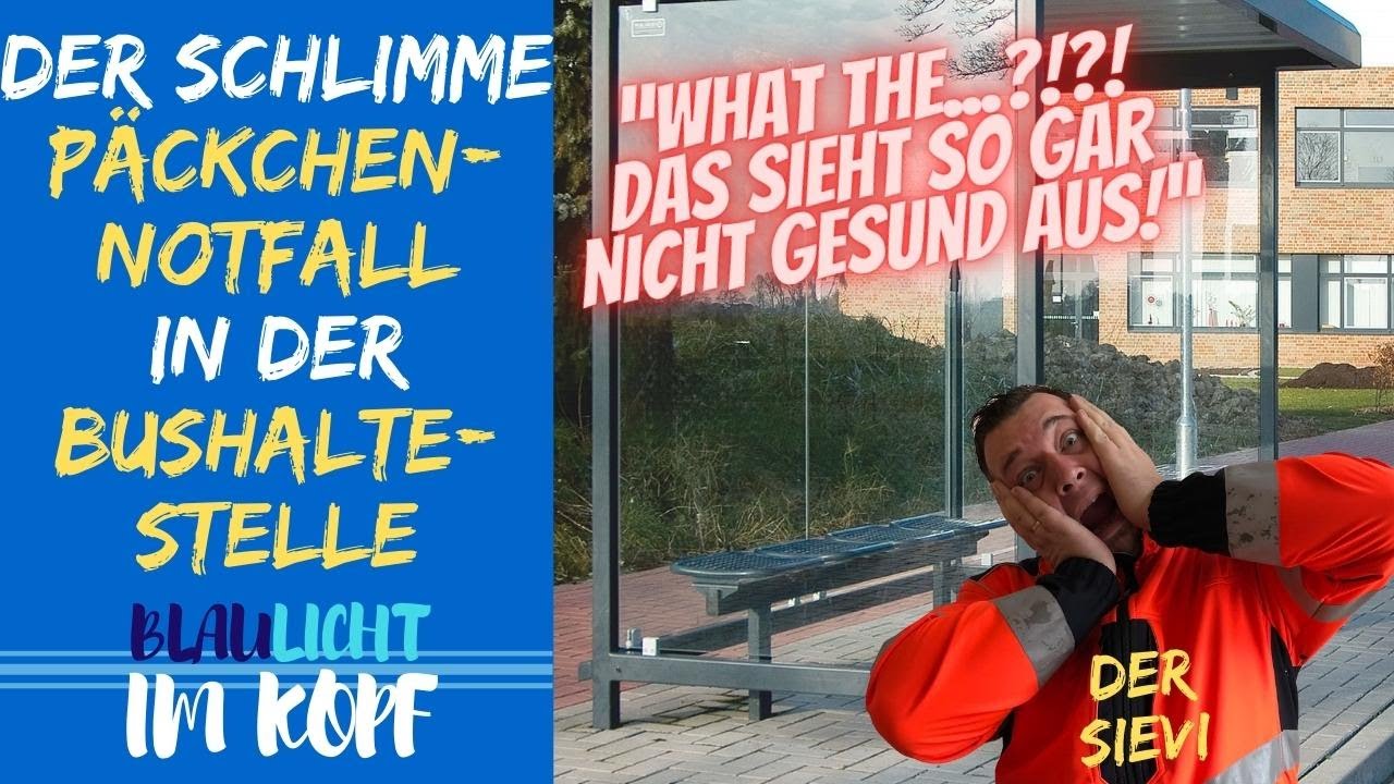 Der SCHLIMME Päckchen-Notfall IN der Bushaltestelle