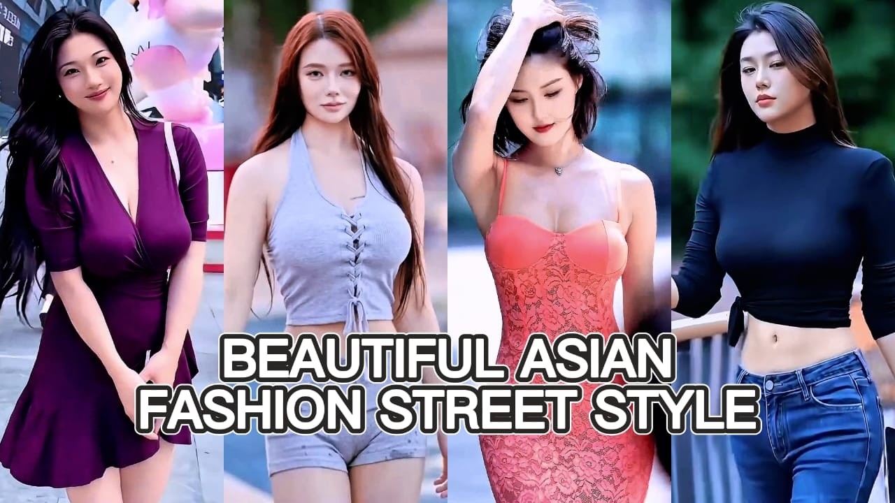 TOP Beautiful Chinese Girl | Chinese Street Fashion eps.66