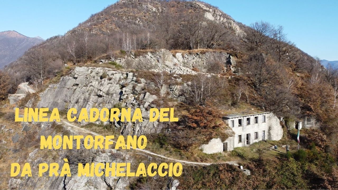 Linea Cadorna Montorfano da Pra Michelaccio - Escursione e QSO radio a uso libero @angelodemelas