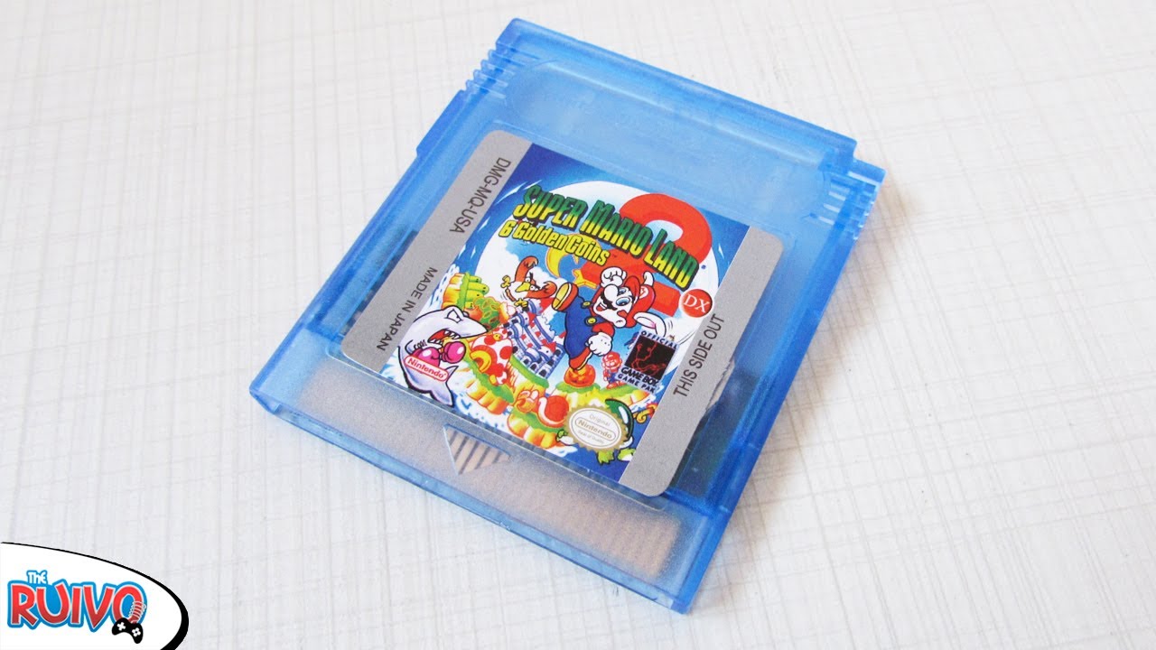 Super Mario Land 2 DX (Gameboy) em Cartucho do AliExpress