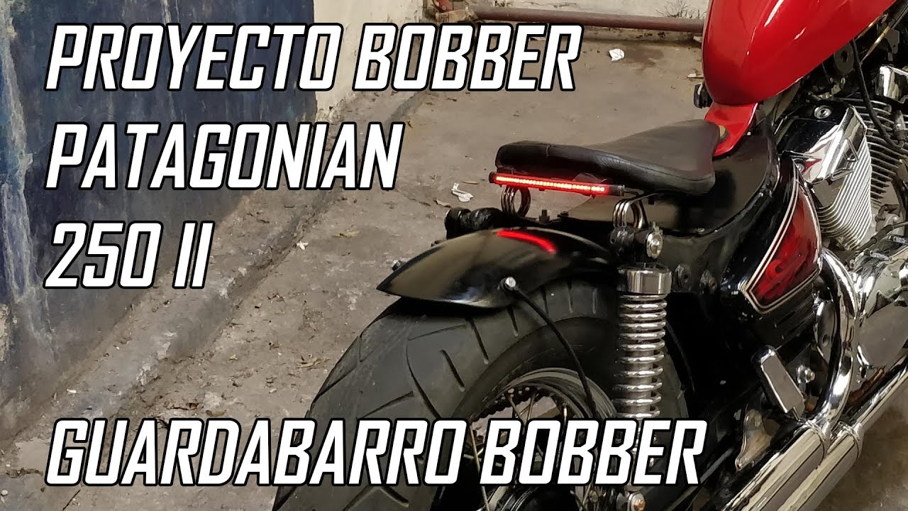 Proyecto Patagonian Eagle 250 II Bobber - Guardabarro Bobber en Fibra de Vidrio